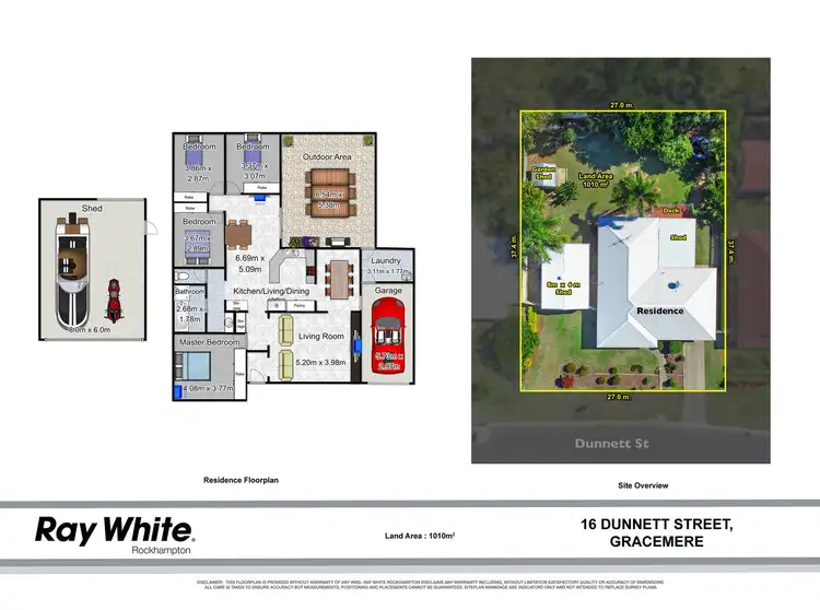 Floorplan of Homely house listing, 16 Dunnett Street, Gracemere QLD 4702