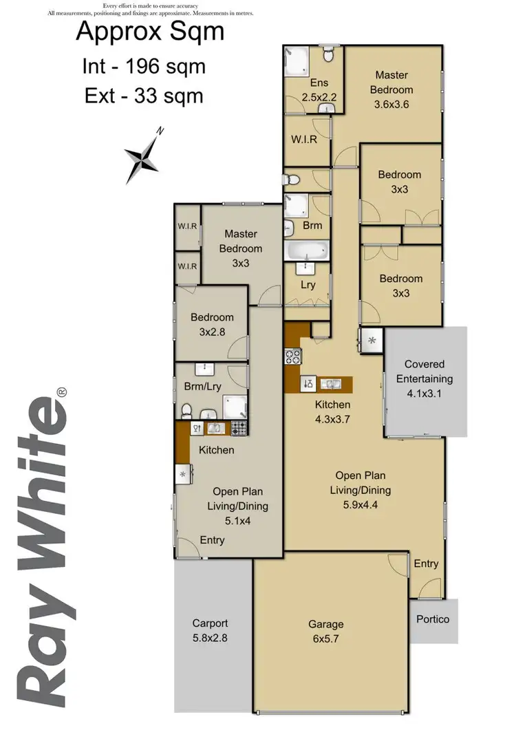 Floorplan of Homely house listing, 8A & B Burns Parade, Kallangur QLD 4503
