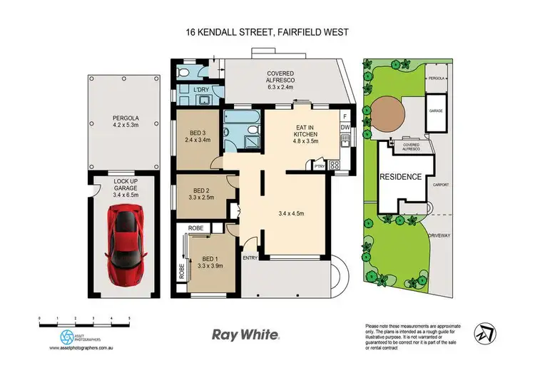 Floorplan of Homely house listing, 16 Kendall Street, Fairfield West NSW 2165