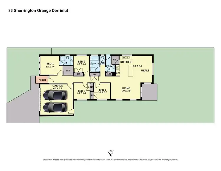 Floorplan of Homely house listing, 83 Sherrington Grange, Derrimut VIC 3030