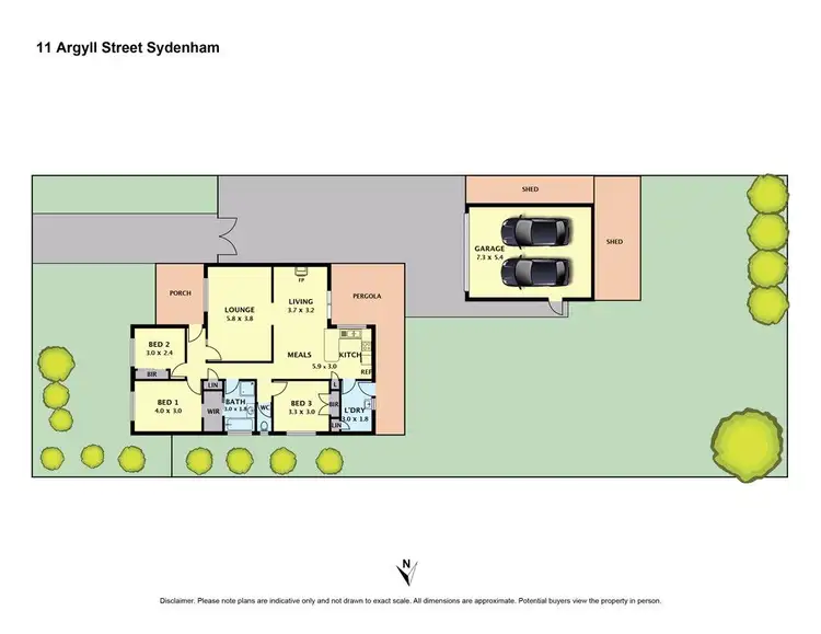 Floorplan of Homely house listing, 11 Argyll Street, Sydenham VIC 3037