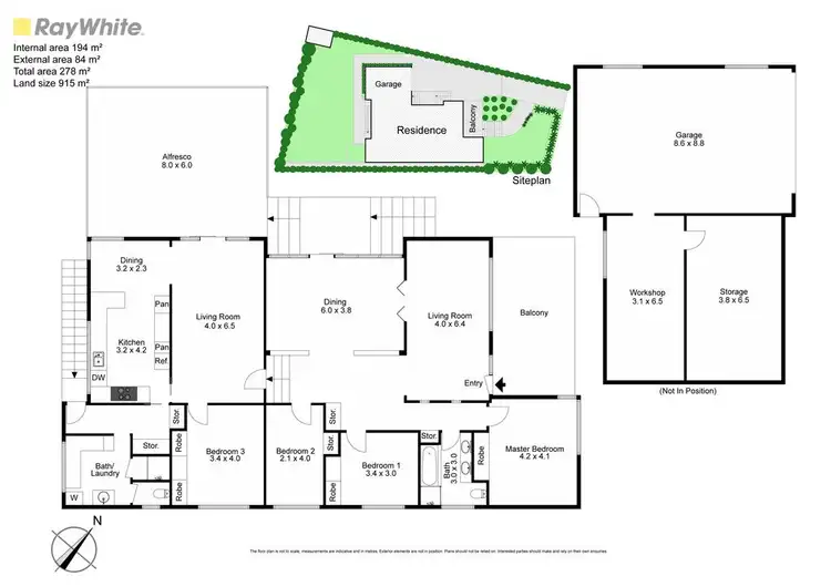 Floorplan of Homely house listing, 23 Swanson Crescent, Chadstone VIC 3148
