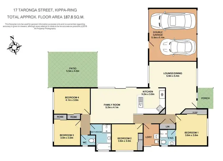 Floorplan of Homely house listing, 17 Taronga Street, Kippa-ring QLD 4021