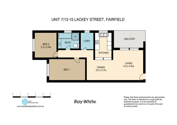 Floorplan of Homely unit listing, 7/13-15 Lackey Street, Fairfield NSW 2165