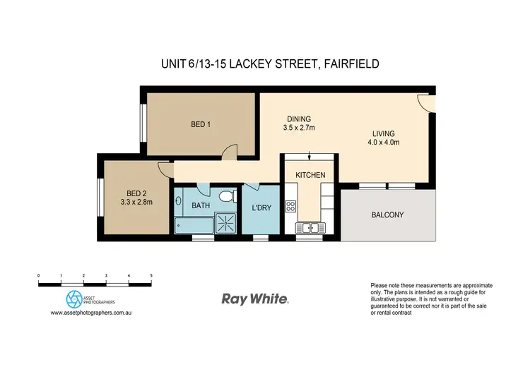Floorplan of Homely unit listing, 6/13-15 Lackey Street, Fairfield NSW 2165