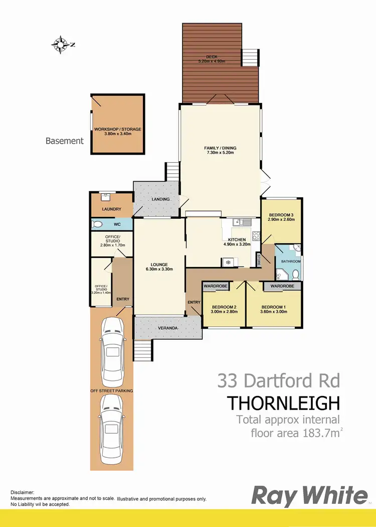 Floorplan of Homely house listing, 33 Dartford Road, Thornleigh NSW 2120