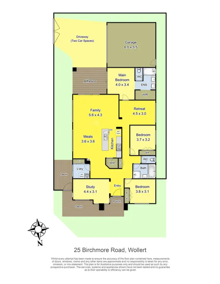 Floorplan of Homely house listing, 25 Birchmore Road, Wollert VIC 3750