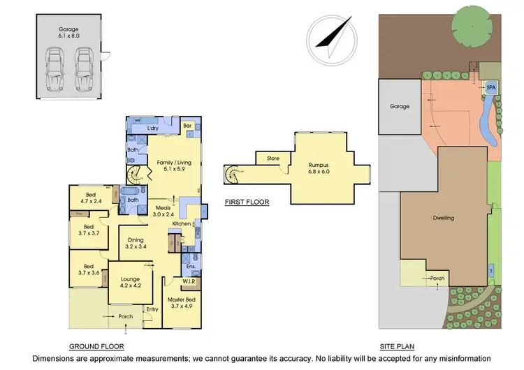 Floorplan of Homely house listing, 21 Warrien Road, Croydon North VIC 3136