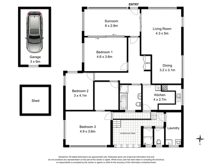 Floorplan of Homely house listing, 126 Barton Street, Monterey NSW 2217