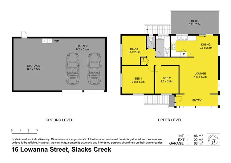 Floorplan of Homely house listing, 16 Lowanna Street, Slacks Creek QLD 4127