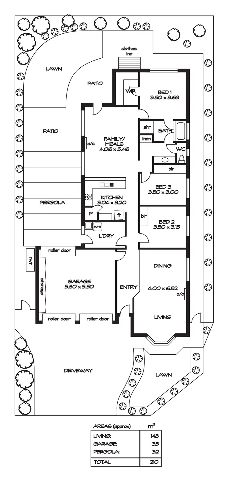 Floorplan of Homely house listing, 26 Meadowbank Terrace, Northgate SA 5085
