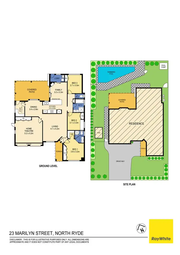 Floorplan of Homely house listing, 23 Marilyn Street, North Ryde NSW 2113