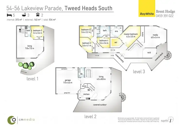 Floorplan of Homely house listing, 54-56 Lakeview Parade, Tweed Heads South NSW 2486