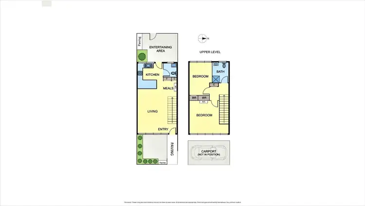 Floorplan of Homely townhouse listing, 6/28 Florence Street, Mentone VIC 3194