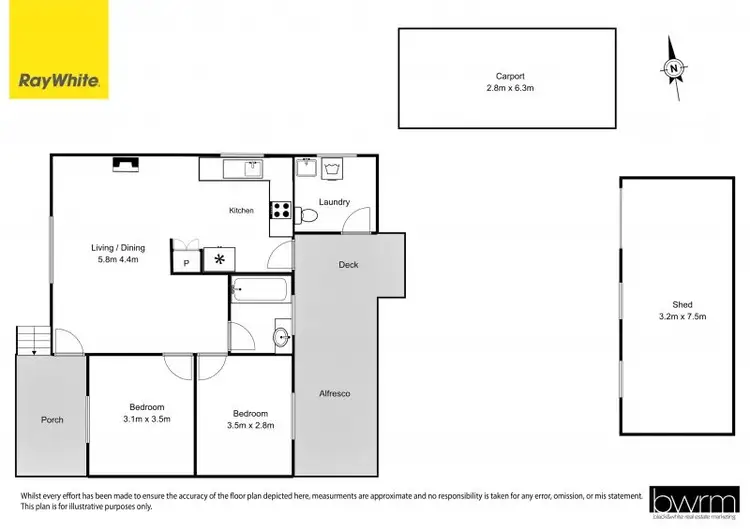 Floorplan of Homely house listing, 10 The Bridge, Manyana NSW 2539