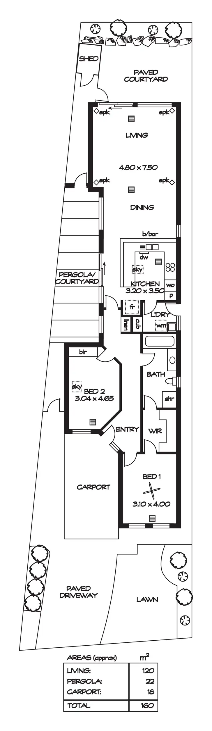 Floorplan of Homely house listing, 12b Heathfield Avenue, Dernancourt SA 5075