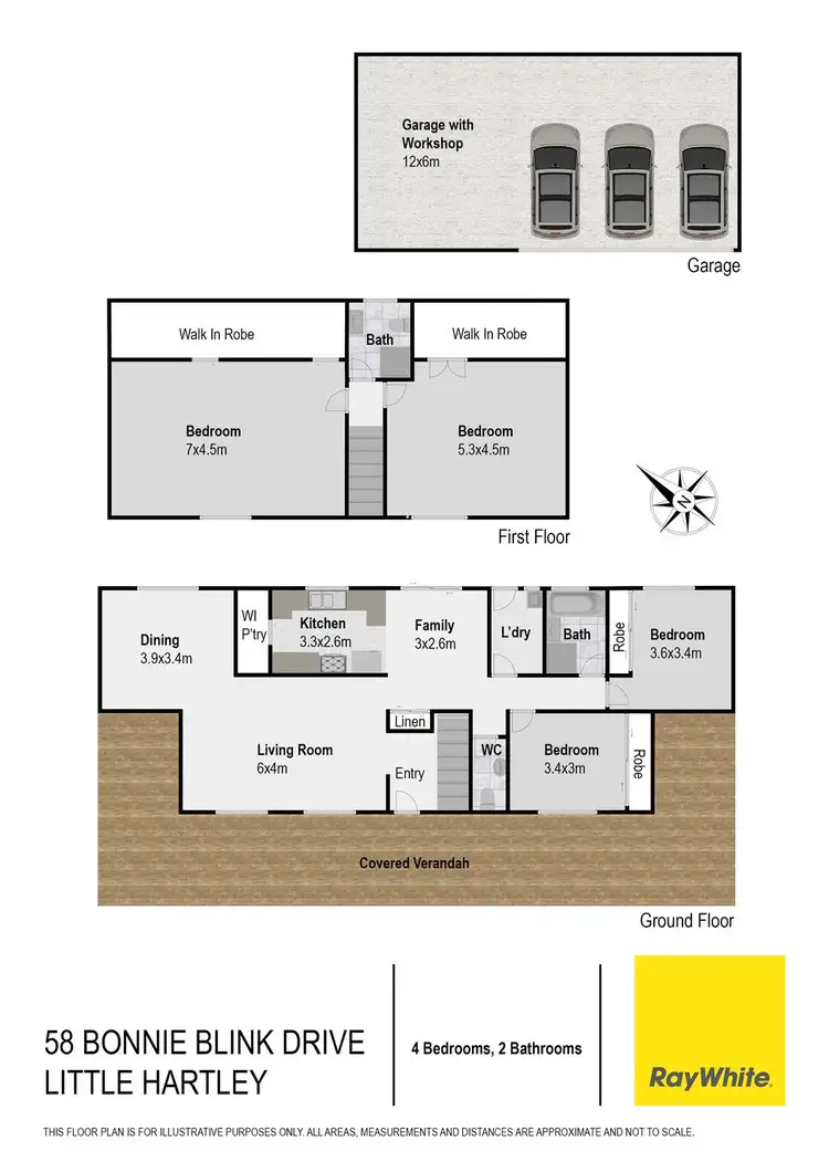 Floorplan of Homely house listing, 58 Bonnie Blink Drive, Little Hartley NSW 2790