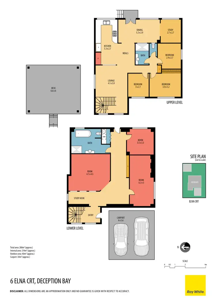 Floorplan of Homely house listing, 6 Elna Court, Deception Bay QLD 4508