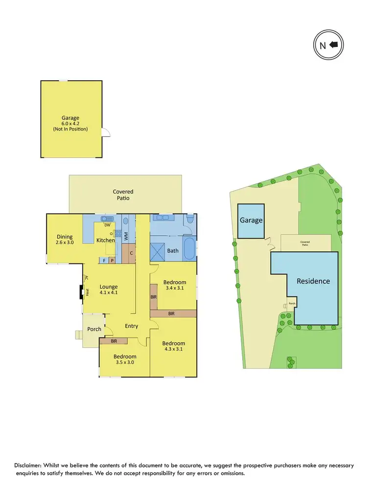 Floorplan of Homely house listing, 8 Emden Crescent, Mulgrave VIC 3170