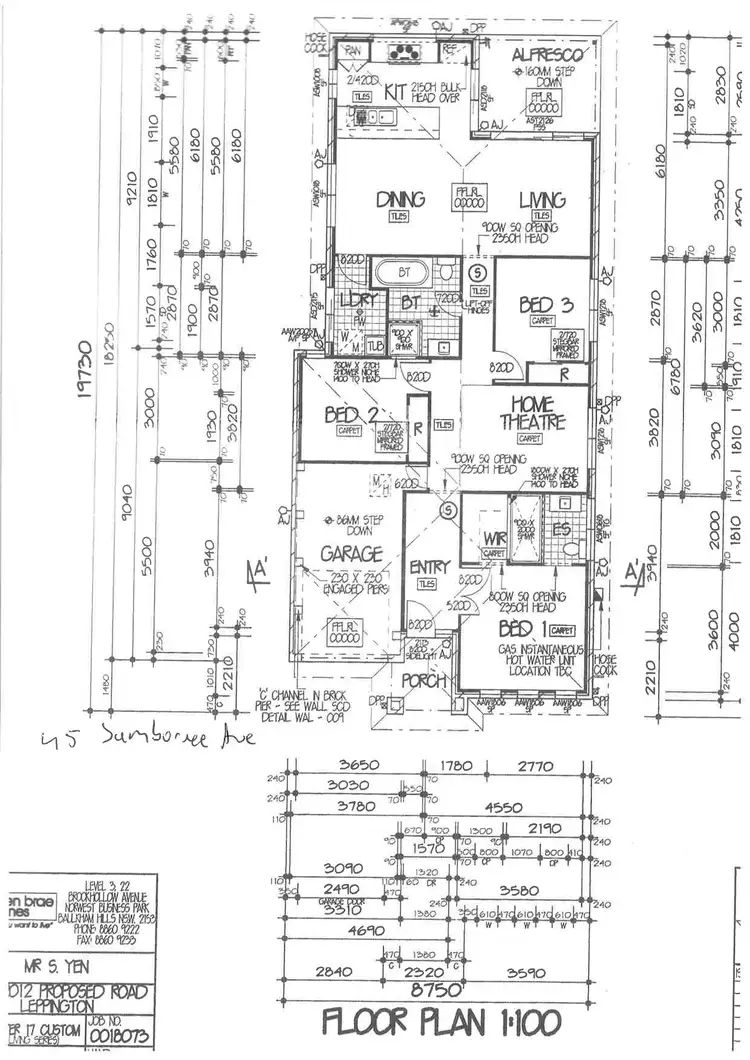 Floorplan of Homely house listing, 45 Jamboree Avenue, Leppington NSW 2179