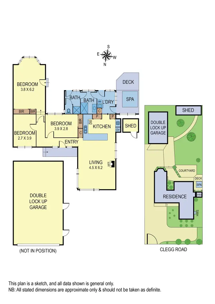 Floorplan of Homely house listing, 36 Clegg Road, Mount Evelyn VIC 3796