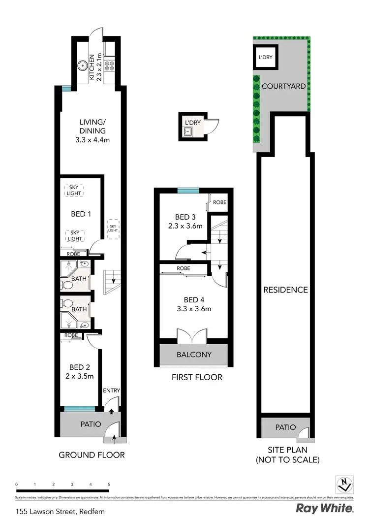Floorplan of Homely house listing, 155 Lawson Street, Redfern NSW 2016