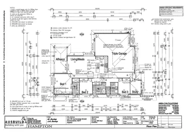 Floorplan of Homely house listing, 51 Currawong Street, Doolandella QLD 4077