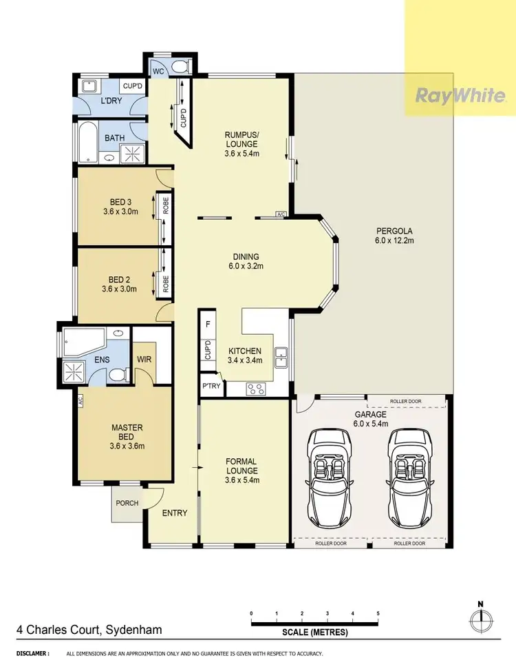 Floorplan of Homely house listing, 4 Charles Court, Sydenham VIC 3037