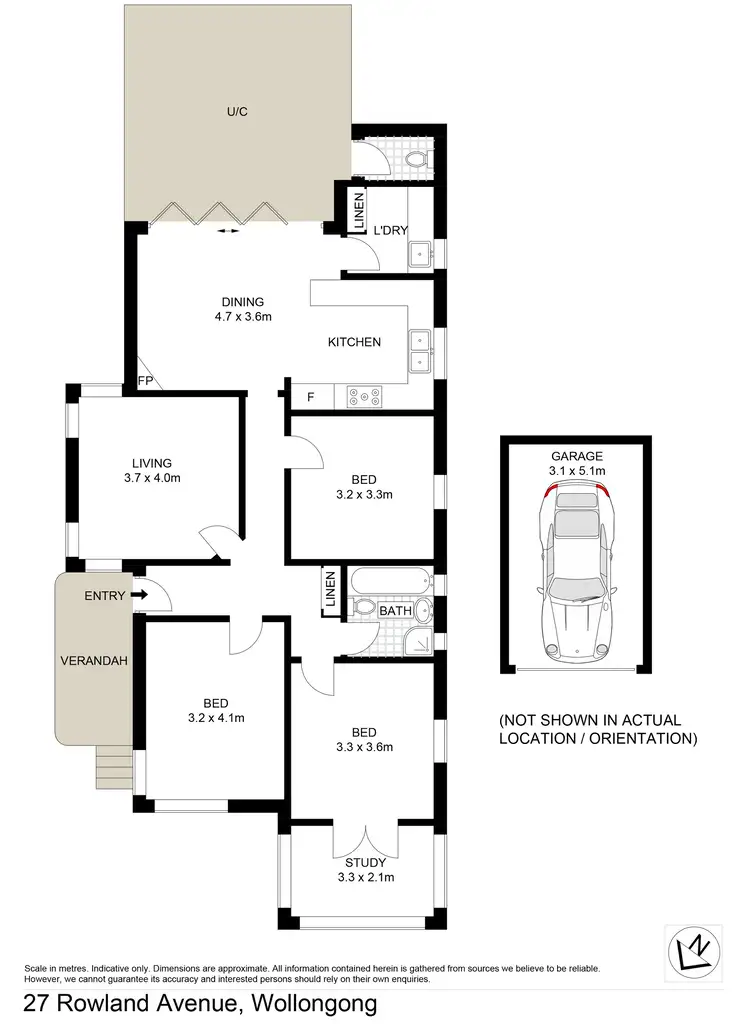 Floorplan of Homely house listing, 27 Rowland Avenue, Wollongong NSW 2500