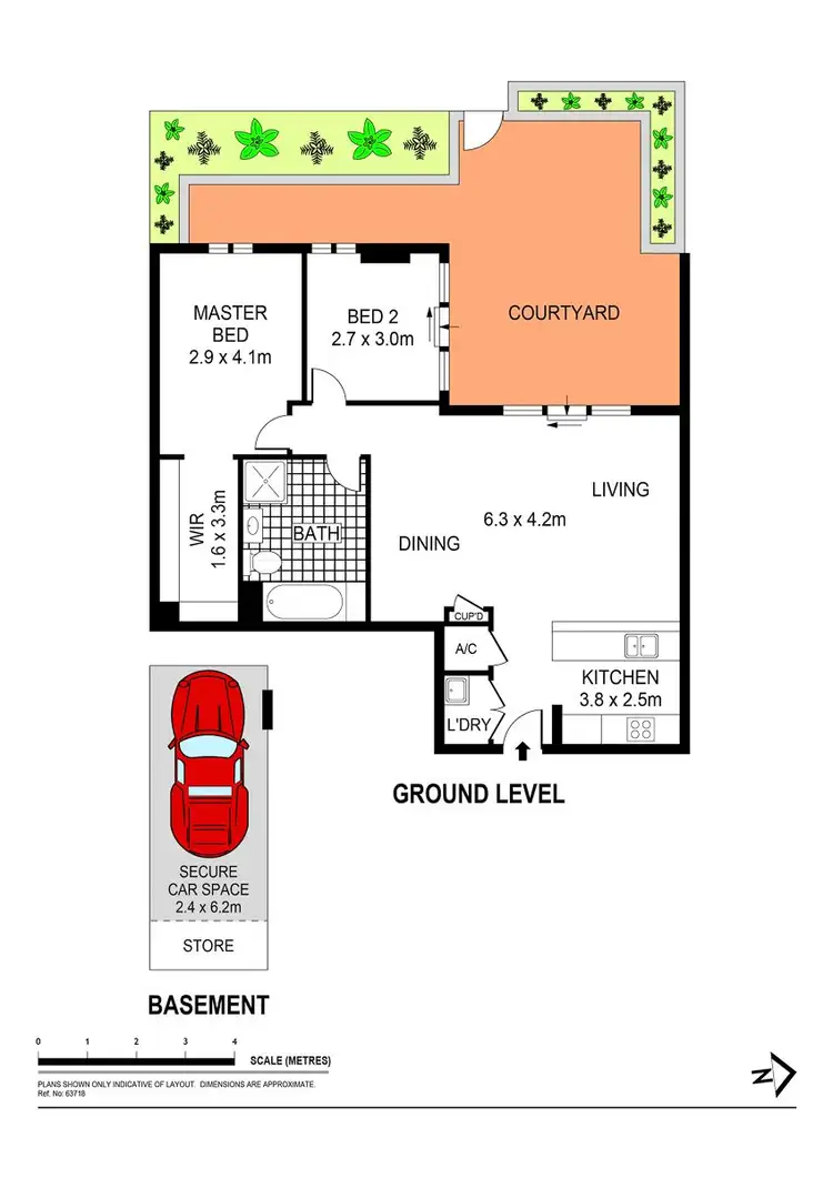 Floorplan of Homely apartment listing, 6110/42-44 Pemberton Street, Botany NSW 2019