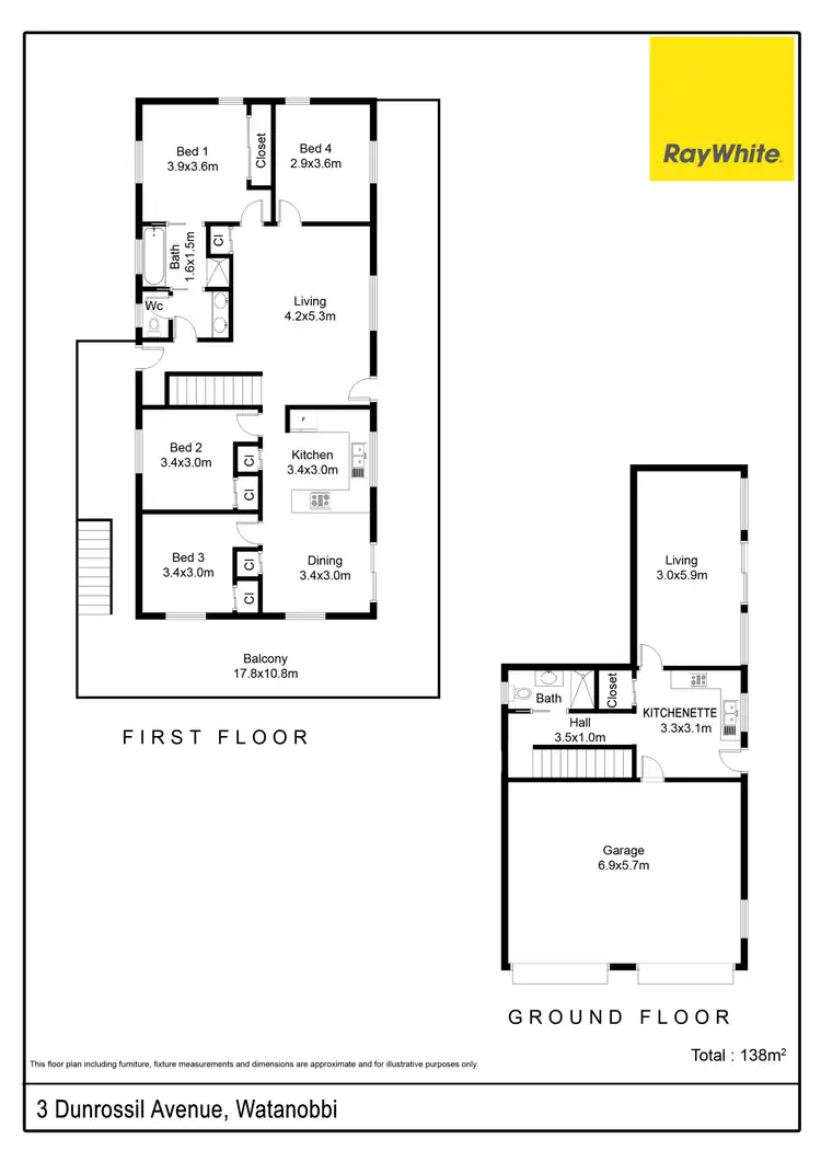 Floorplan of Homely house listing, 3 Dunrossil Avenue, Watanobbi NSW 2259