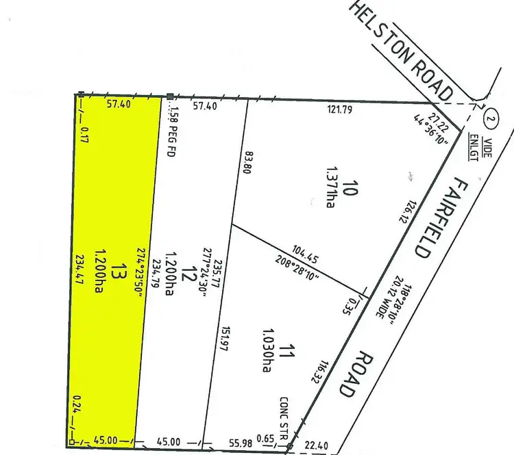 Floorplan of Homely land listing, Lot 13 Haselgrove Road, Kadina SA 5554