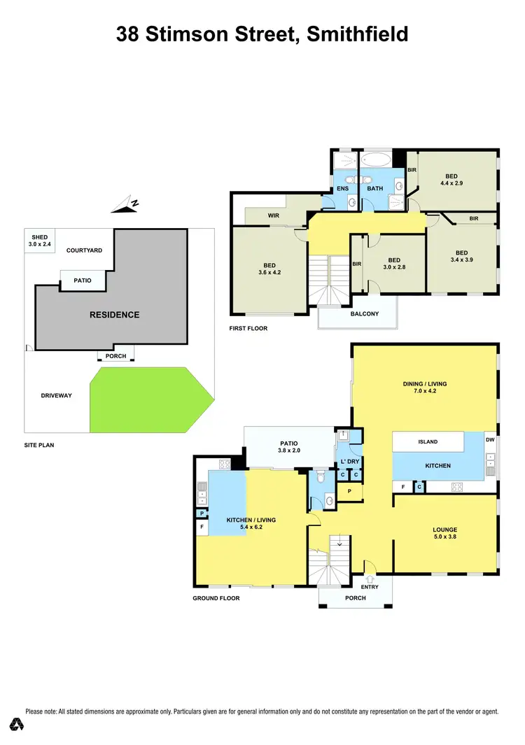 Floorplan of Homely house listing, 38 Stimson Street, Smithfield NSW 2164