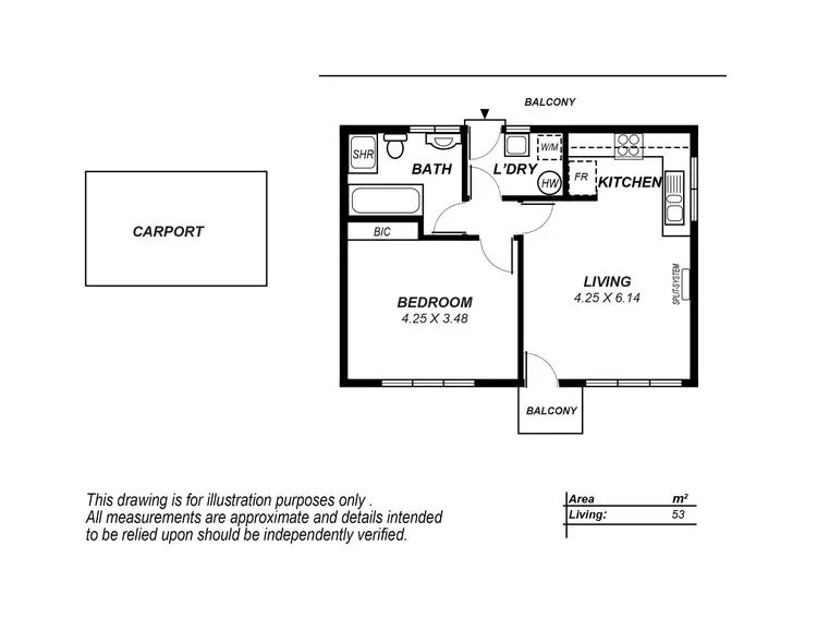 Floorplan of Homely house listing, 6/195 St Bernards Road, Rostrevor SA 5073