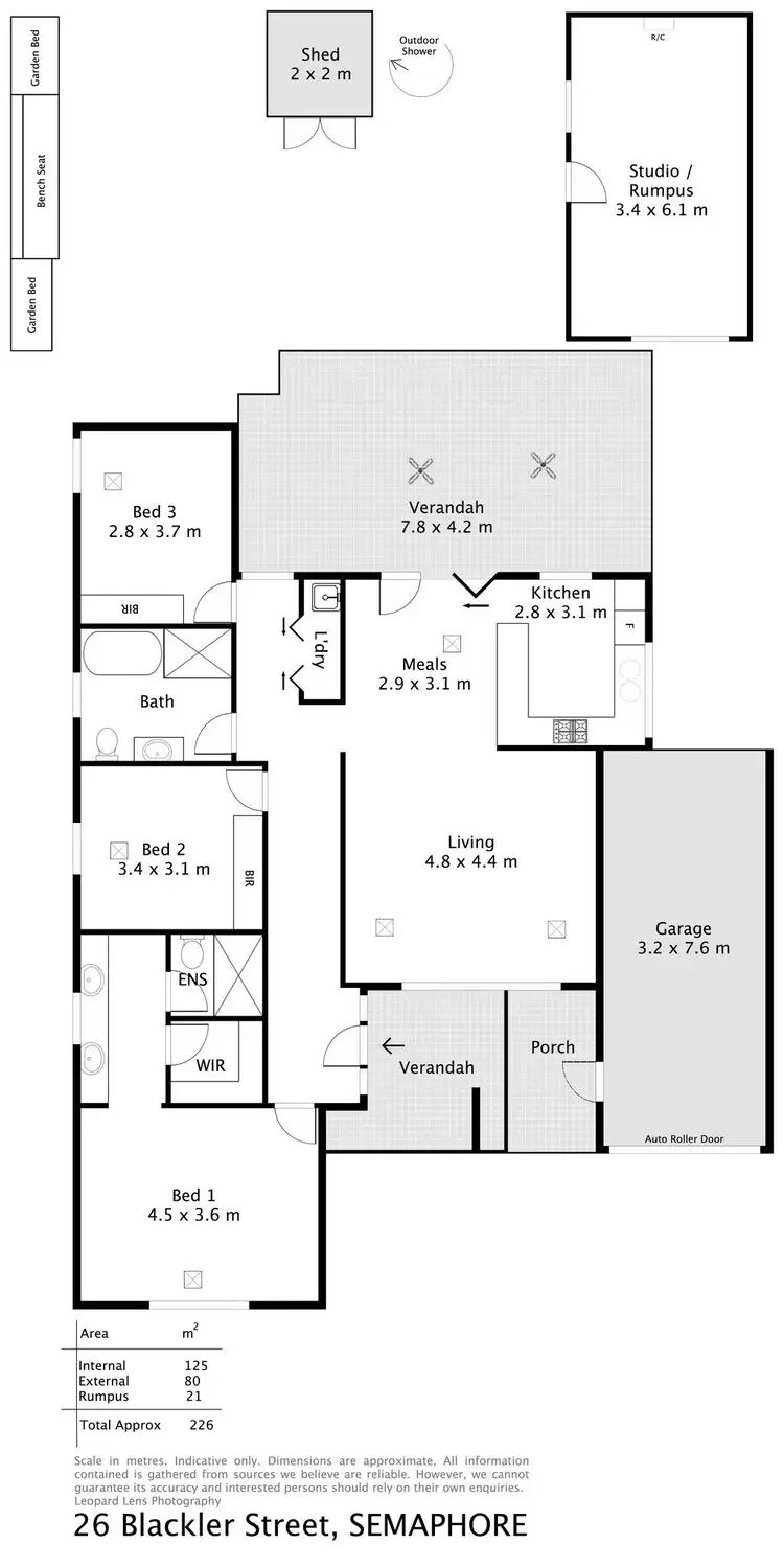 Floorplan of Homely house listing, 26 Blackler Street, Semaphore SA 5019