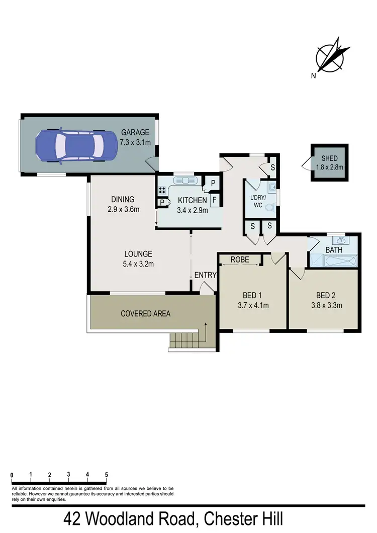 Floorplan of Homely house listing, 42 Woodland Road, Chester Hill NSW 2162