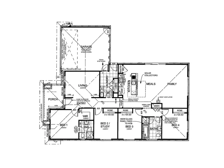 Floorplan of Homely house listing, 78 Cuthbert Street, Killara VIC 3691