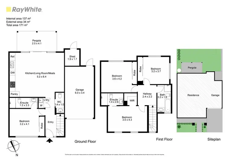 Floorplan of Homely townhouse listing, 3/78 Macrina Street, Oakleigh East VIC 3166