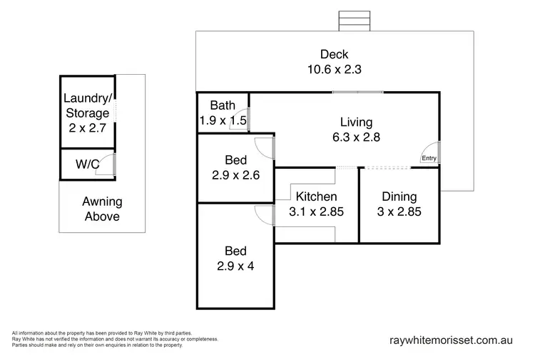 Floorplan of Homely house listing, 57 Buttaba Road, Brightwaters NSW 2264