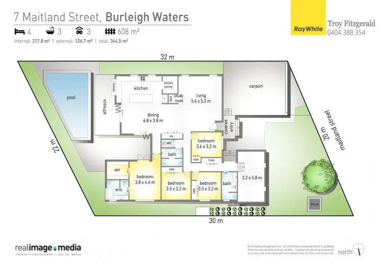Floorplan of Homely house listing, 7 Maitland Street, Burleigh Waters QLD 4220