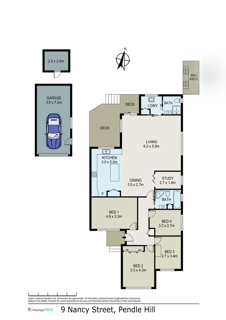 Floorplan of Homely house listing, 9 Nancy Street, Pendle Hill NSW 2145