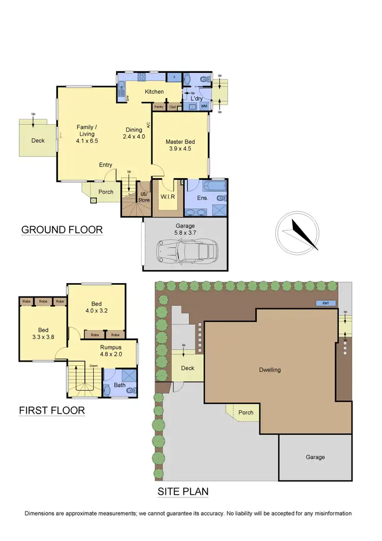 Floorplan of Homely townhouse listing, 2/4 Lancaster Street, Ashburton VIC 3147