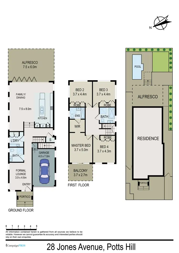 Floorplan of Homely house listing, 28 Jones Avenue, Potts Hill NSW 2143