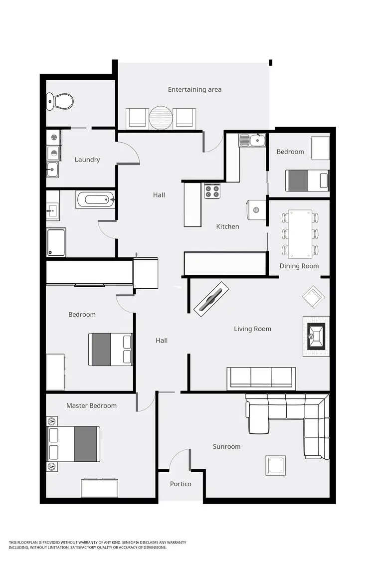 Floorplan of Homely house listing, 43 Heath Street, Red Cliffs VIC 3496
