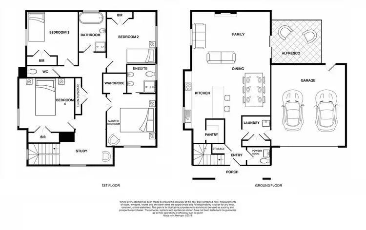 Floorplan of Homely house listing, 36 Hill Farm Drive, Clyde VIC 3978