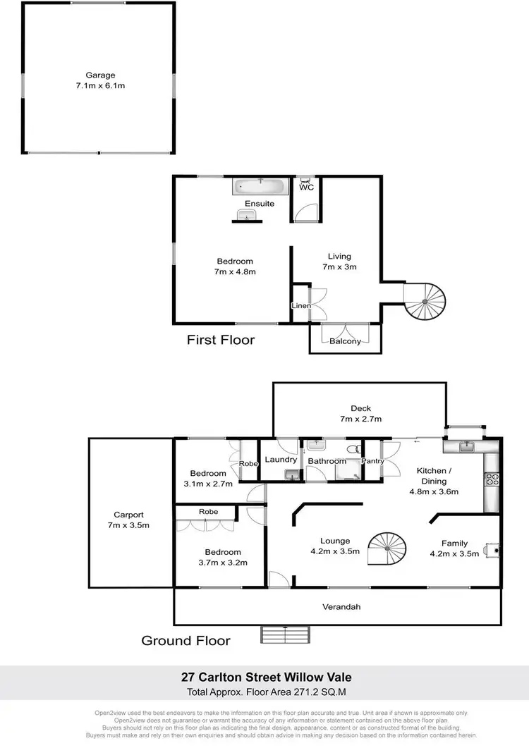 Floorplan of Homely house listing, 27 Carlton Street, Willow Vale NSW 2575