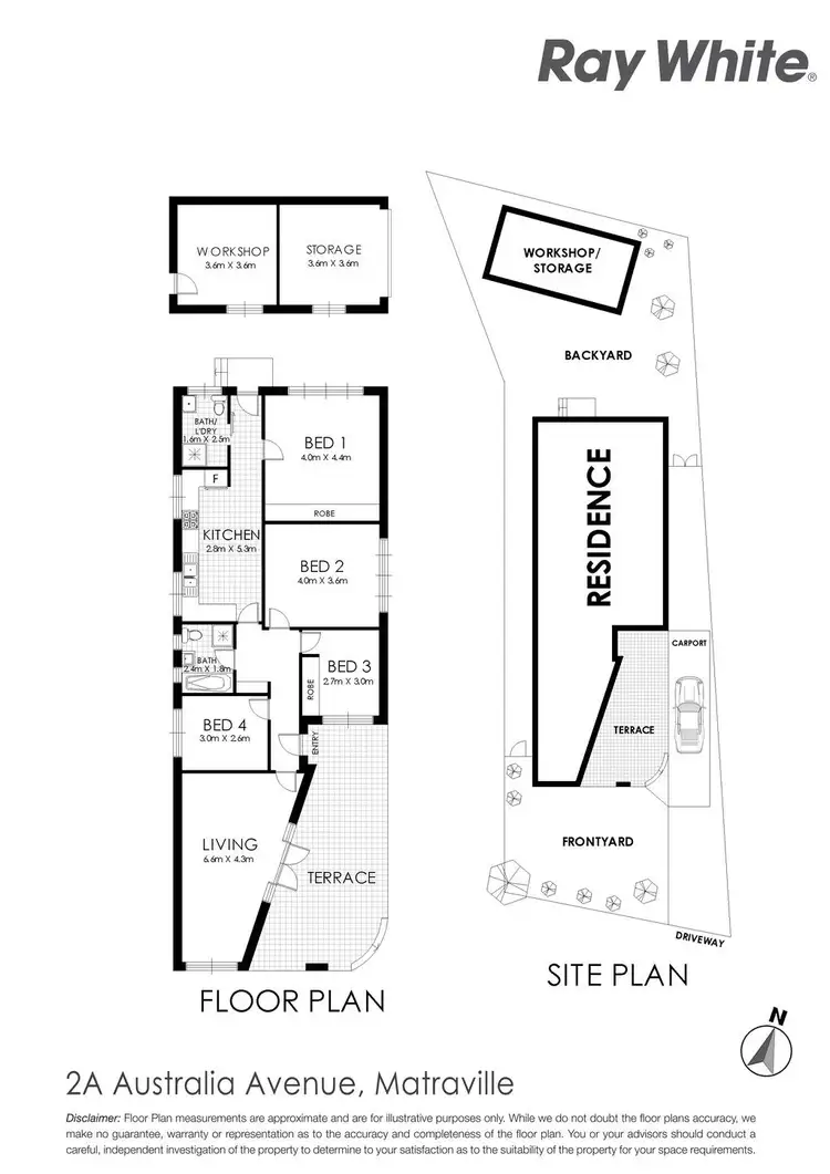 Floorplan of Homely house listing, 2A Australia Avenue, Matraville NSW 2036