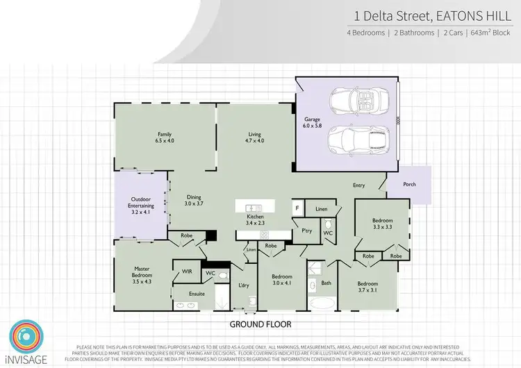 Floorplan of Homely house listing, 1 Delta Street, Eatons Hill QLD 4037