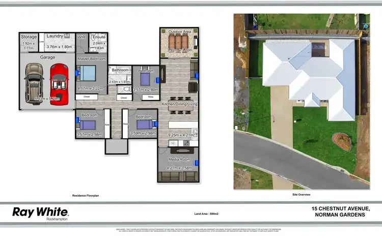 Floorplan of Homely house listing, 15 Chestnut Avenue, Norman Gardens QLD 4701