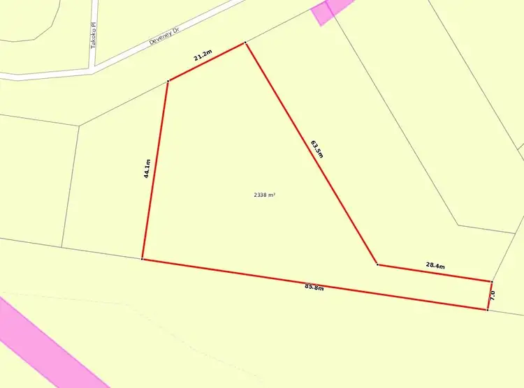 Floorplan of Homely land listing, 20 Eucalyptus Place, Kirkwood QLD 4680